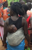 La gioia delle famiglie africane