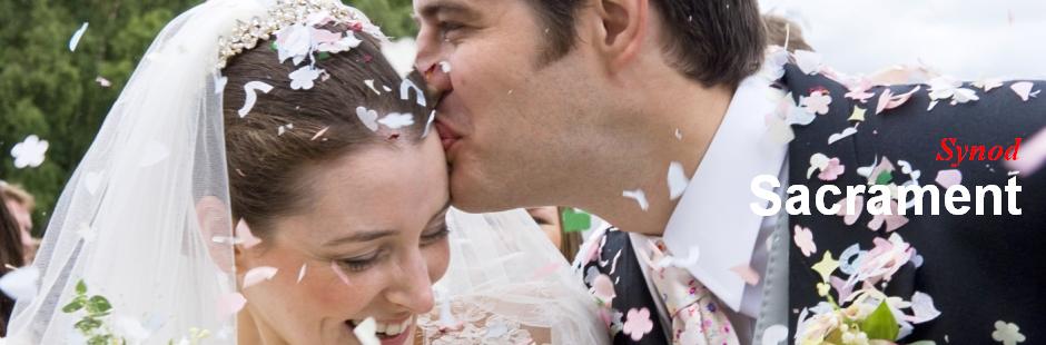 Christ the Lord “comes into the lives of married Christians through the Sacrament of Matrimony,” and remains with them.